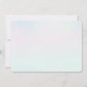 Tropical Palm Trees California Retro Wedding Einladung (Rückseite)