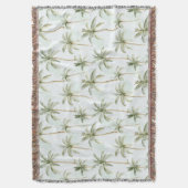 Tropical Palm Trees Decke (Vorderseite Vertikal)