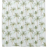 Tropical Palm Trees Duschvorhang (Vorderseite)