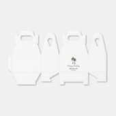 Tropical Palm Trees Elegant 30th Birthday Party Geschenkschachtel (Ungefaltet)