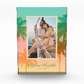 Tropical Palm Trees Family Fotoblock (Vorderseite)