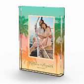 Tropical Palm Trees Family Fotoblock (Rechts)