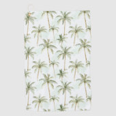 Tropical Palm Trees   Golfhandtuch (Vorderseite)