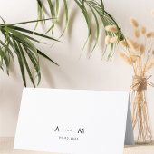 Tropical Palm Trees Guest Name Wedding Platzkarte Tischnummer