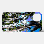 Tropical Palm Trees Muster Handy-Fall Case-Mate iPhone Hülle (Rückseite (Horizontal))