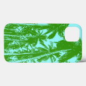 Tropical Palm Trees Muster Handy-Fall Case-Mate iPhone Hülle (Rückseite (Horizontal))