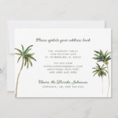 Tropical Palm Trees New Address (Rückseite)