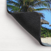 Tropical Palm Trees Ocean Beach Paradise Mousepad (Ecke)