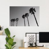Tropical Palm Trees Poster, Print Poster (Heimbüro)