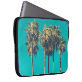 Tropical Palm Trees Retro Vibe Laptopschutzhülle (Vorne Rechts)