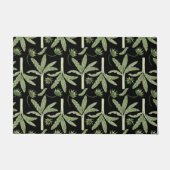 Tropical palm trees seamless pattern fußmatte (Vorderseite)