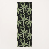 Tropical palm trees seamless pattern yogamatte (Vorderseite)