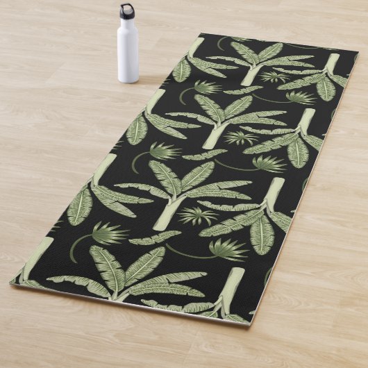 Tropical palm trees seamless pattern yogamatte (Beispiel)
