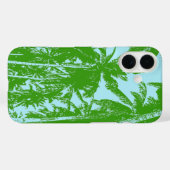 Tropical Palm Trees Silhouette Case-Mate iPhone Hülle (Rückseite (Horizontal))