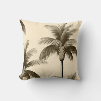 Tropical Palm Trees Throw Kissen