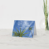 Tropical Palm Trees Twain Zitat (Vorderseite)