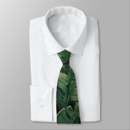 Tropical Palm Wedding Neck Tie 2 Krawatte