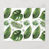 Tropical Palm wünscht bald Mrs. Duwer Card Flyer (Hinten)