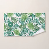 Tropical Palms Badetücher persönlich ausstatten Badhandtuch Set (Handtuch)