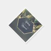 Tropical Palms Beach Serviette (Ecke)