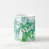 Tropical Palms Coffee Tasse (Mittel)
