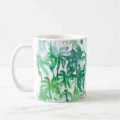 Tropical Palms Coffee Tasse (Links)