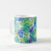 Tropical Palms Coffee Tasse (Vorderseite Links)