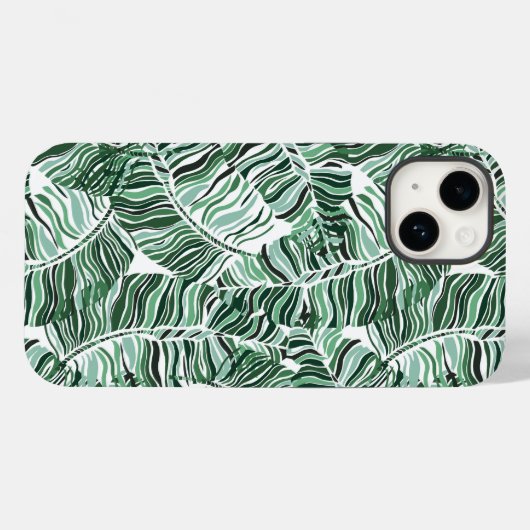 Tropical Palms iPhone 14 Fall Case-Mate iPhone Hülle (Rückseite (Horizontal))