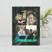 Tropical Palms Neon | Arted Abschluss 4 Foto Ankündigung (Stehend Vorderseite)