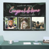 Tropical Palms Neon Lights | ABSCHLUSS 3 FOTO Banner (Messe)