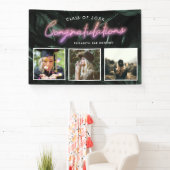 Tropical Palms Neon Lights | ABSCHLUSS 3 FOTO Banner (InSitu)