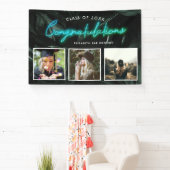 Tropical Palms Neon Lights | ABSCHLUSS 3 FOTO Banner (InSitu)