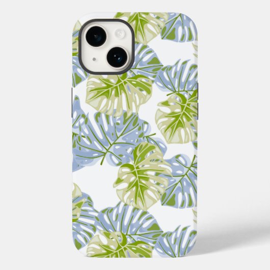 Tropical Palms Print iPhone 14 Fall Case-Mate iPhone Hülle (Rückseite)
