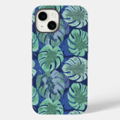Tropical Palms Print iPhone 14 Fall Case-Mate iPhone Hülle (Rückseite)