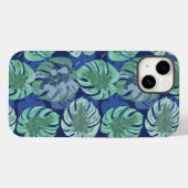 Tropical Palms Print iPhone 14 Fall Case-Mate iPhone Hülle (Rückseite (Horizontal))