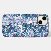 Tropical Palms Print iPhone 14 Fall Case-Mate iPhone Hülle (Rückseite (Horizontal))