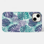 Tropical Palms Print iPhone 14 Fall Case-Mate iPhone Hülle (Rückseite (Horizontal))