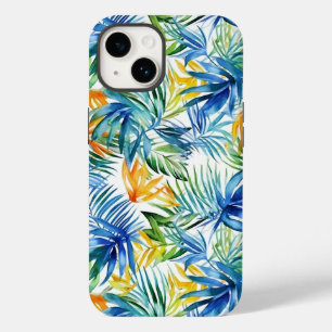 Tropical Palms Print iPhone 14 Fall Case-Mate iPhone 14 Hülle