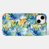 Tropical Palms Print iPhone 14 Fall Case-Mate iPhone Hülle (Rückseite (Horizontal))