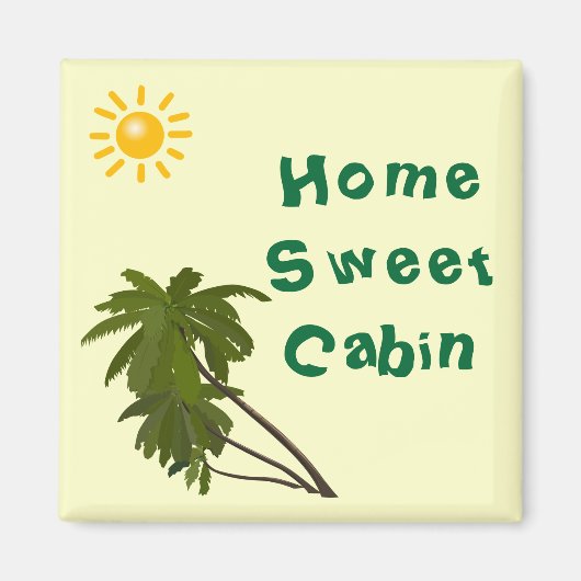 Tropical Palms Stateroom Door Marker Magnet (Vorne)