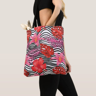 Tropical Palms Tote Bag Tasche