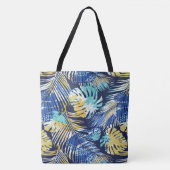 Tropical Palms Tote Bag Tasche (Vorderseite)