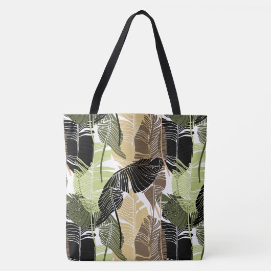 Tropical Palms Tote Bag Tasche (Vorderseite)