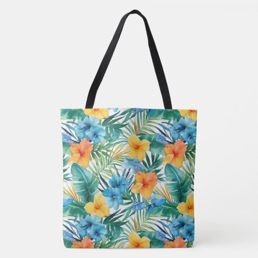 Tropical Palms Tote Bag Tasche (Vorderseite)