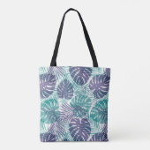 Tropical Palms Tote Bag Tasche (Rückseite)