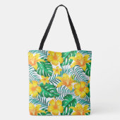 Tropical Palms Tote Bag Tasche (Rückseite)