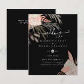Tropical Pampas Grass Terracotta Wedding (Vorne/Hinten)