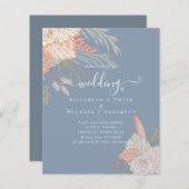 Tropical Pampas Grass Terracotta Wedding (Vorne/Hinten)
