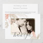 Tropical Pampas Grass Terracotta Wedding (Vorne/Hinten)