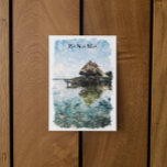 Tropical Panama Bocas del Toro Vintage Travel Postkarte<br><div class="desc">Diese atemberaubende Posterkarte von Panama City Bocas del Toro besticht durch die wunderschöne Landschaft des Reiseziels in Zentralamerika mit einer atemberaubenden Landschaft. Eine phantastische Reise-Andenken und Geschenkidee. Jetzt kaufen.</div>